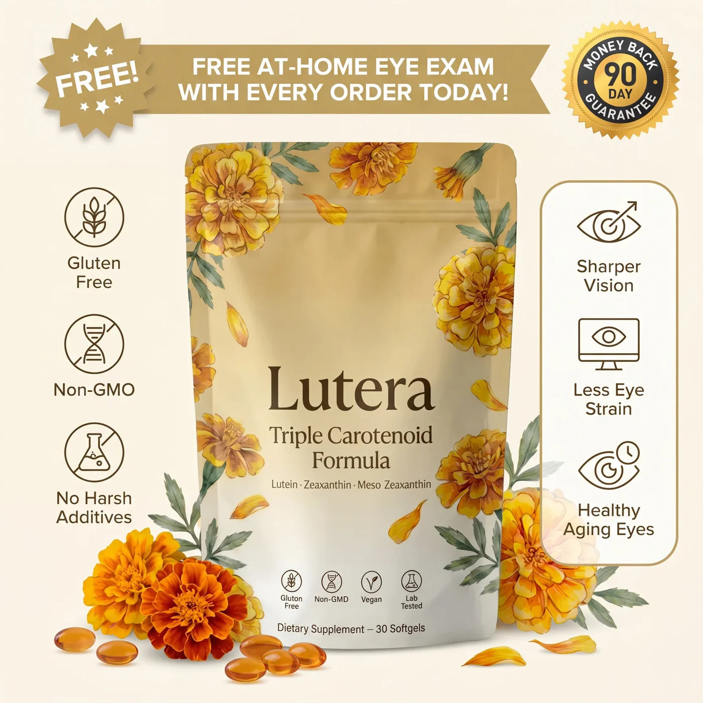 Lutera Triple Carotenoid Formula